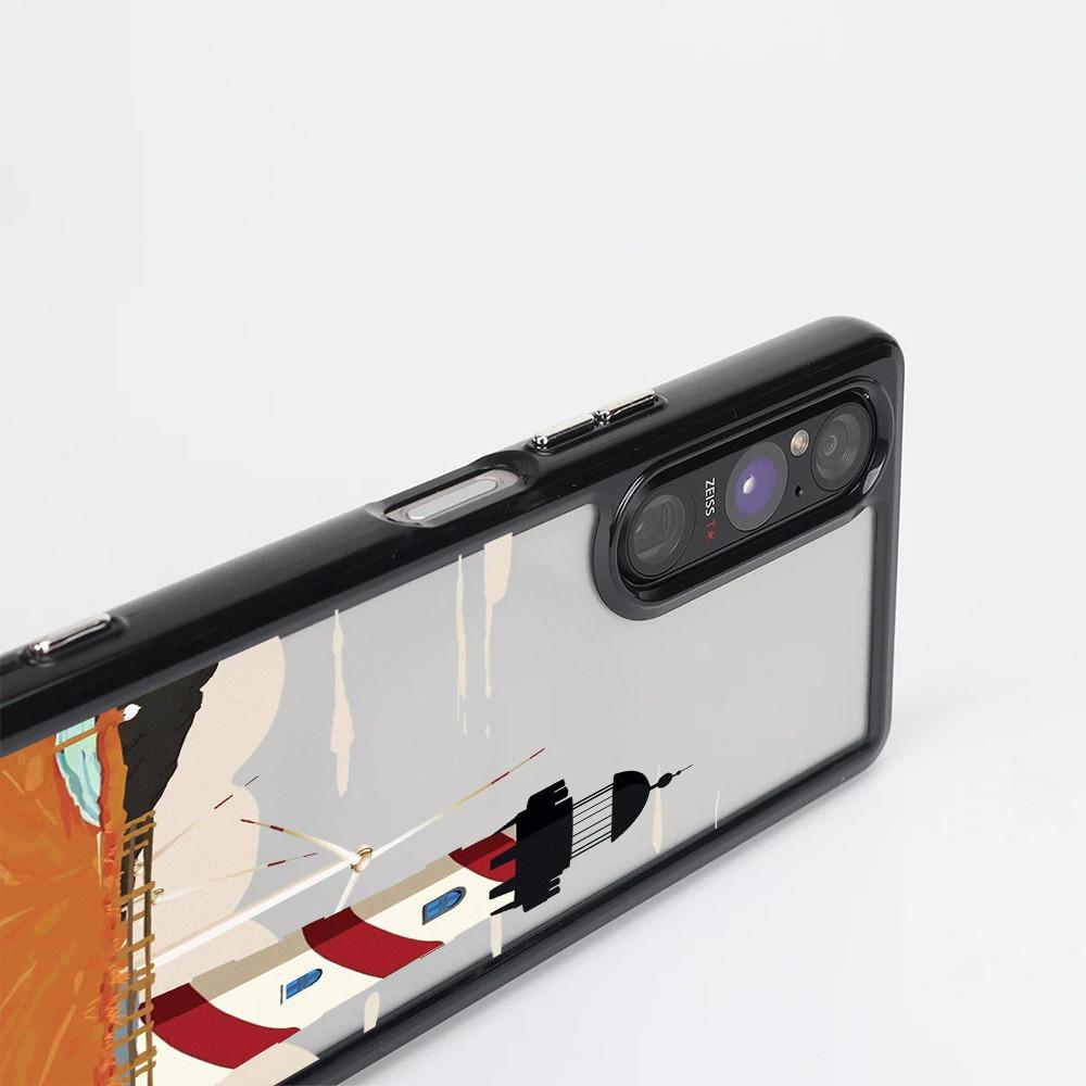 Hard Transparent Phone Case For Sony Xperia 1 V VI VII VIII Xperia 5 V Xperia 10 V VI VII/ Shockproof Sony Cover