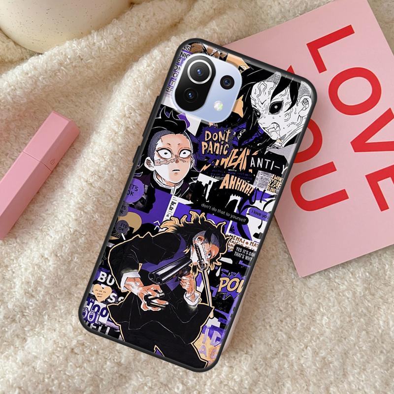 Чехол с изображением аниме Shinazugawa Genya для POCO X4 Pro F3 M3 M4 Pro X3 Pro GT, чехол для телефона Xiaomi 12 11T Pro Mi 11 Lite