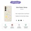 For Samsung Galaxy A36 5G Case Small Flowers Pattern Printing Straight Edge TPU Phone Back Cover