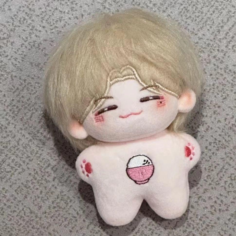 Мягкая игрушка 10 см Аниме Kpop Ли Джихун Узи Звезда Тело Хлопковая кукла Мультяшная плюшевая кукла Игрушка Одежда для переодевания Коллекционный подарок для фанатов