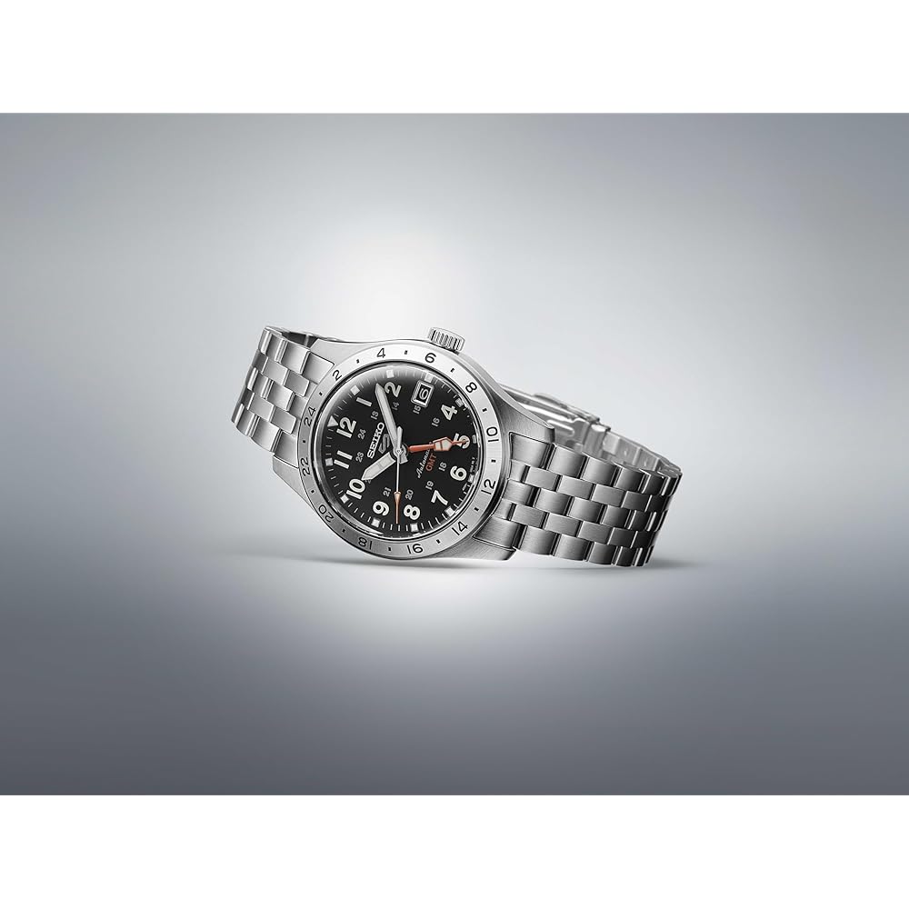 Seiko 5 Sports Field GMT "Sports Style" Mechanical Automatic (with Manual Winding) Men's Watch SBSC011
