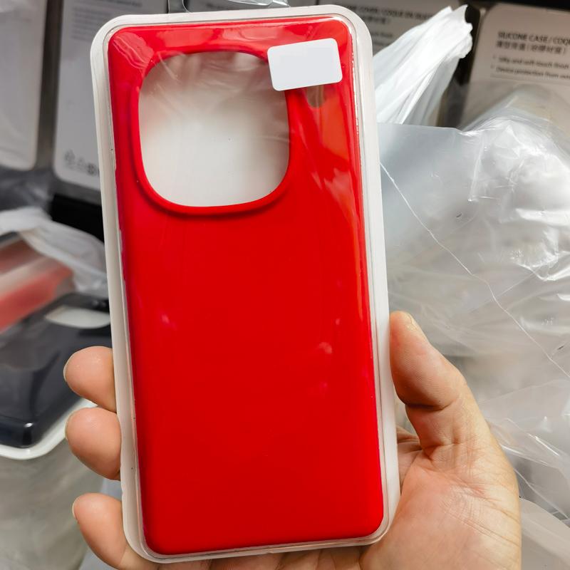 For vivo iQOO 12 Pro / iQOO 12Case Silky Liquid Silicone Case Soft-Touch Back Protective Cover For vivo iQOO 12 Pro / iQOO 12