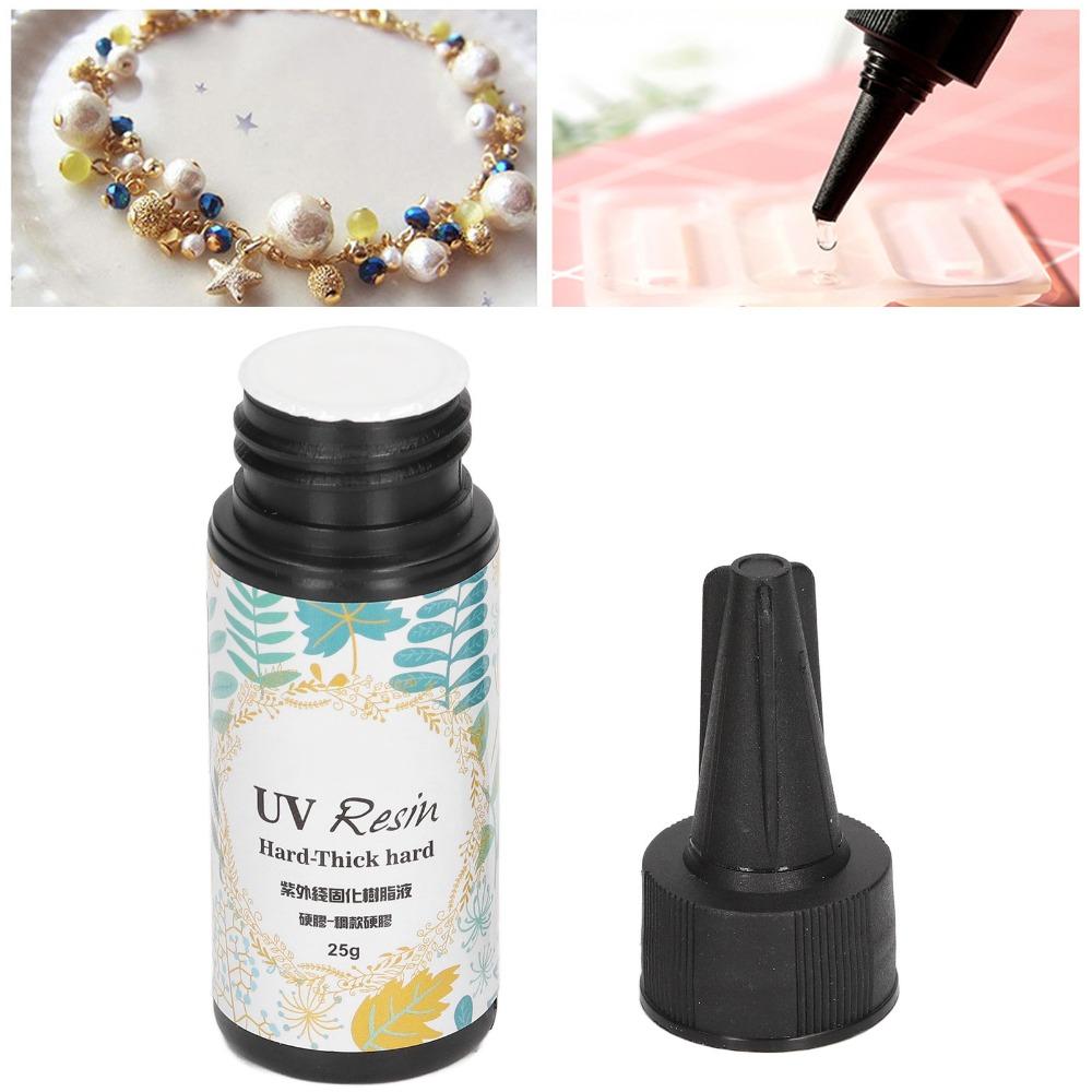 Transparent UV Resin Glue Crystal Clear UV Crystal Resin UV Jewelry Resin Jewelry Making