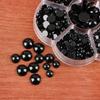 Baby Gifts 3-12mm DIY Black Doll Eyes Bears Eyes Dolls Accessories Plush Toys Making