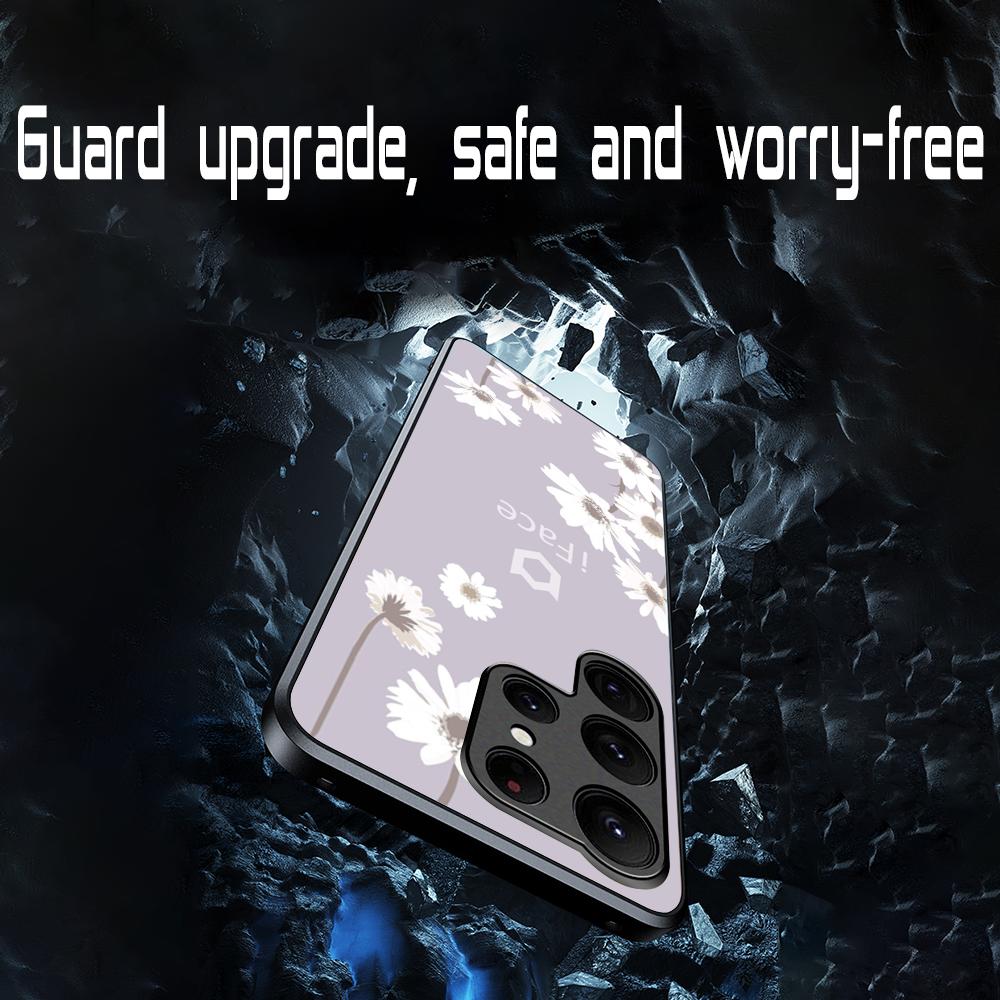 Cute Fashion ins i-iFaceS Phone Case For Samsung Galaxy S25 S24 S23 S22 S21 S20 Plus Ultra Note20 Soft Black