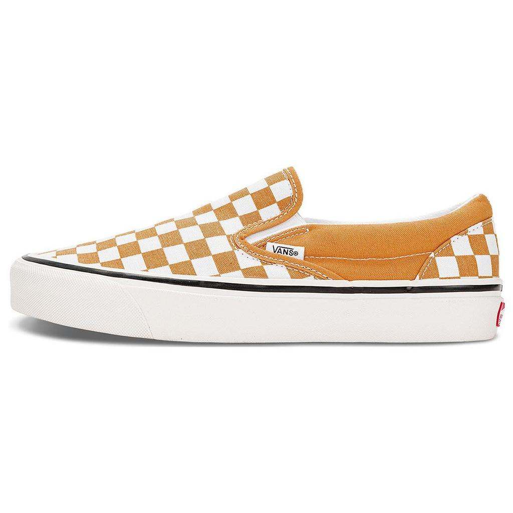 Vans Classic Slip-On Checkerboard - Honey Yellow Unisex Sneakers VN0A7Q58BLS