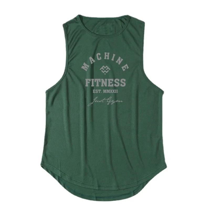 Muscleguys Тренировочные майки без рукавов для мужчин, жилеты для бега, одежда для зала, сетчатые спортивные майки, майка-стрингер для бодибилдинга и фитнеса