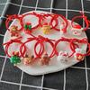 2024 Christmas Kids' Hair Accessories: Santa, Snowman, Reindeer Tree Hair Ties & Scrunchies