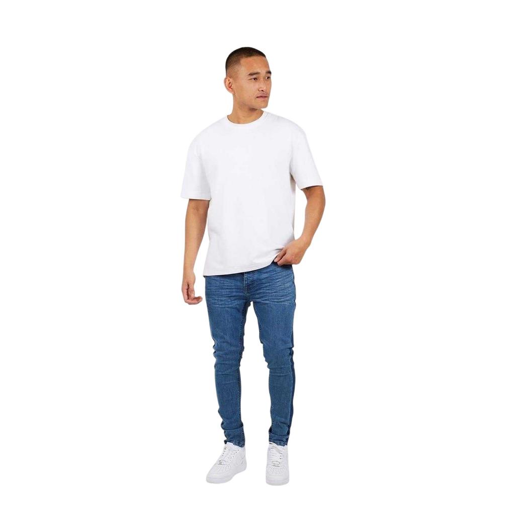 Brave Soul Mens Stripe Skinny Jeans