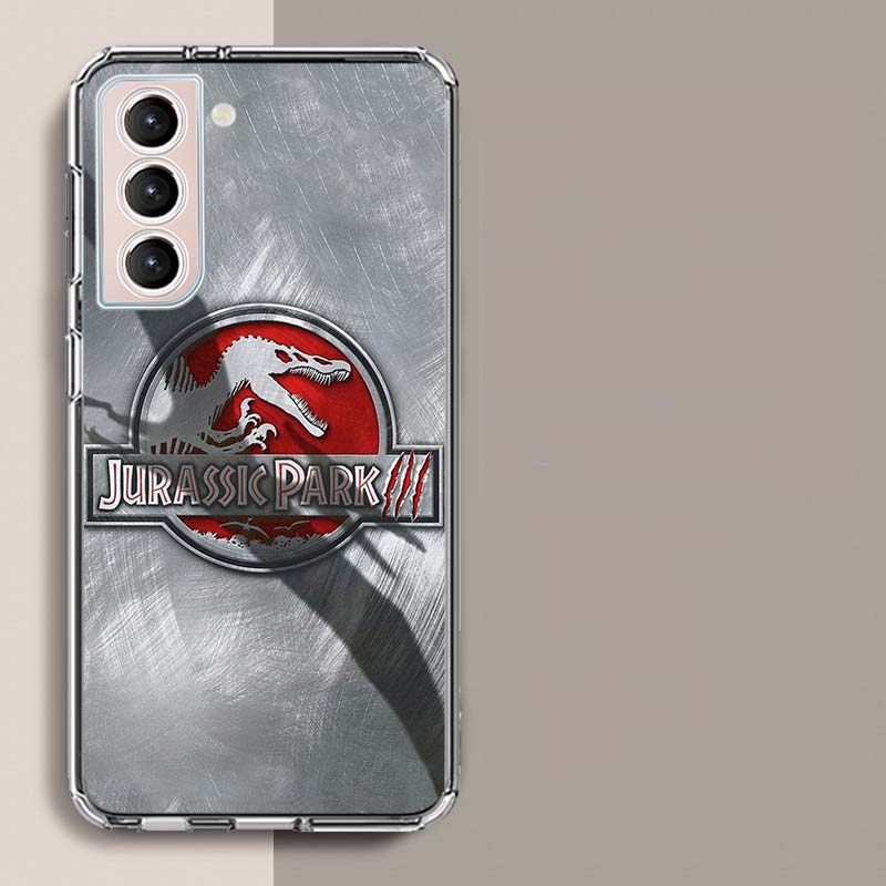 Jurassic World Phone Case For Samsung Galaxy S25 Edge S24 S23 FE S21 S20 S10 Plus S22 S26 Ultra Cover Clear Cases TPU Capa Shell