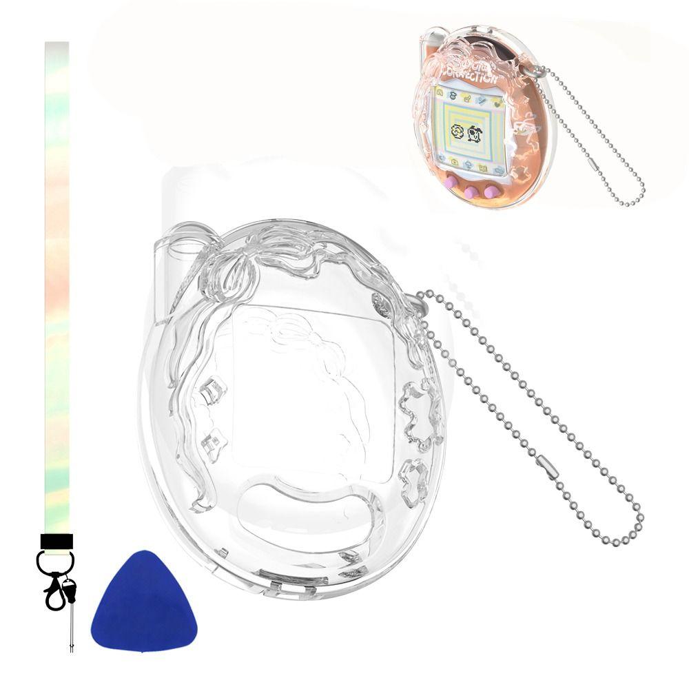 Transparent Protective Case Clear Cover for Tamagotchi Connection Game Console Accessories