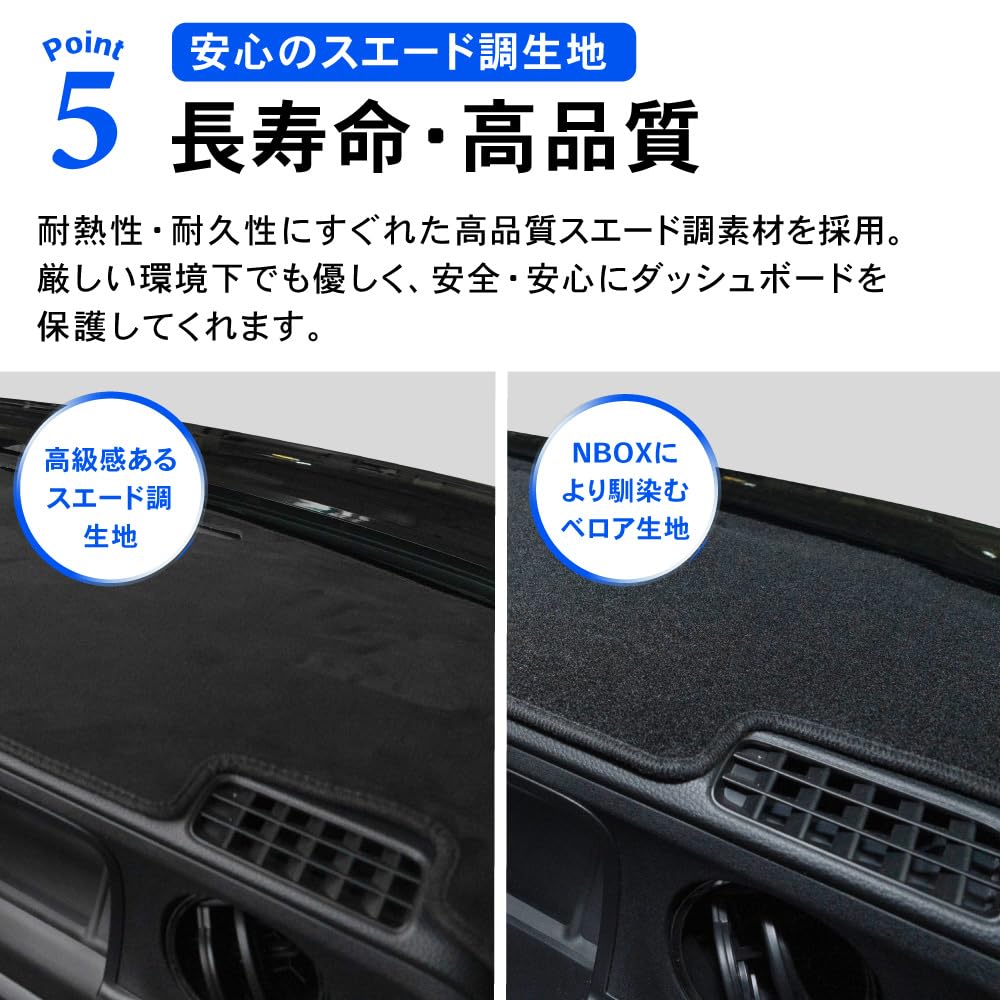 Mechanic Craft Works Dashboard Mat and dashboard dashboard mat interior custom dedicated 1 CRAFT WORKS [Automotive Supervised] N-BOX [Glossy Velvet]