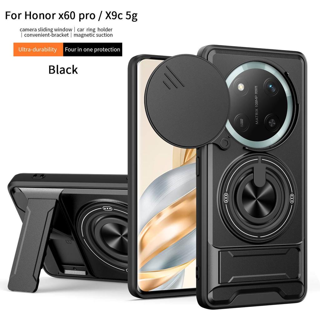 Чехол для телефона Huawei Honor X60 Pro/X9C Magic 7 Lite: Защитная крышка для оконной подставки Shun Jia