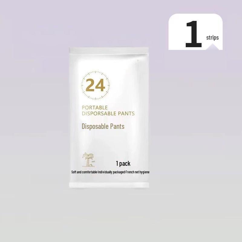 Sterile Disposable Cotton Panties for Postpartum & Maternity - Plus Size, Travel-Friendly, Individually Packaged, Wash-Free