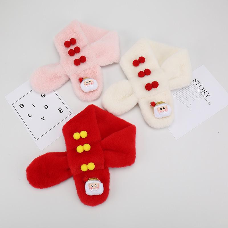Children's Cute Cartoon Winter Scarf - Korean Style for Boys and Girls