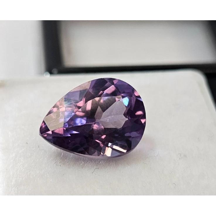 Color Change Alexandrite Pear Cut 11-12 Ct Fabulous Certified Loose Gemstone