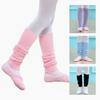 Женские вязаные балетные гетры - Теплые шерстяные чехлы для ног для танцев и наколенники для тренировок