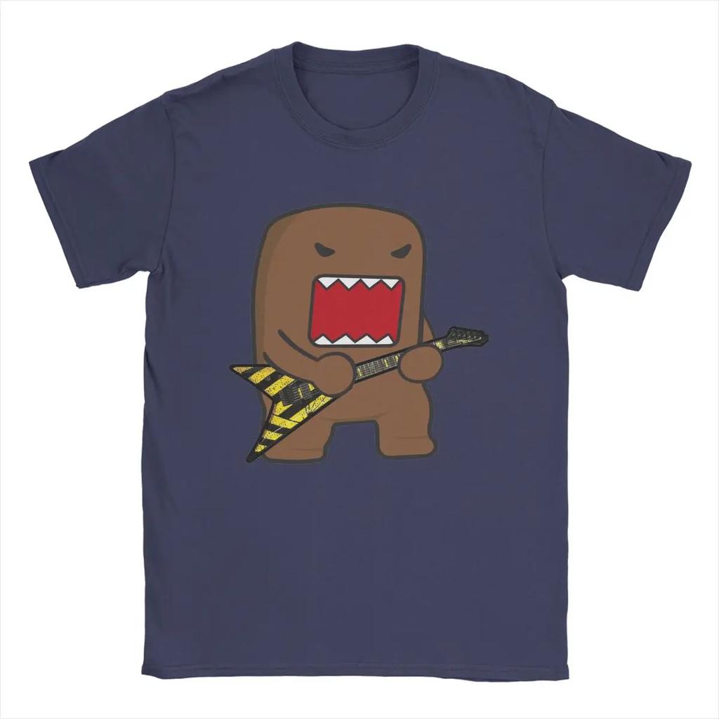 Domo Kun Doll T Shirt Pure Cotton Clothing Hipster Short Sleeve O Neck Tee Shirt Unique T-Shirt