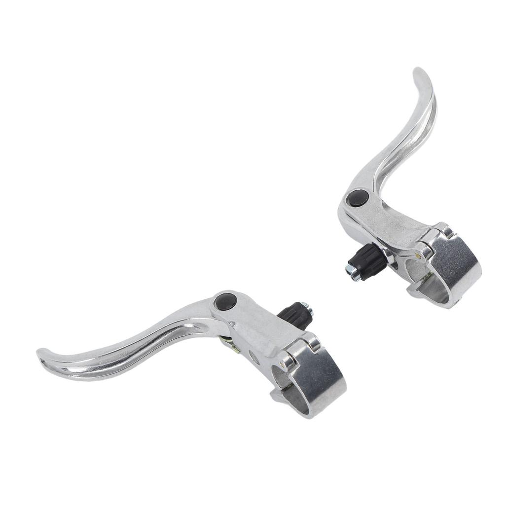 Bike Brake Cable Set Bicycle Shifter Cable Housing Kit with Brake Levers End Cap S Shaped Clip for Mountain Road Bike