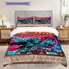 Blueeyes White Dragon Card Threepiece Set 1 Duvet Cover 2 Pillowcase Without Core Duvet Cover And Pillowcase Bedding Set