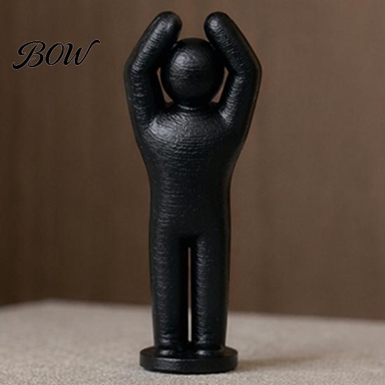 PLA Desk Decorations 8Pcs Mini Sports Figurines, Minimalist Abstract Human Statues with Multi-Poses, Durable 3D Printed Figures Stress