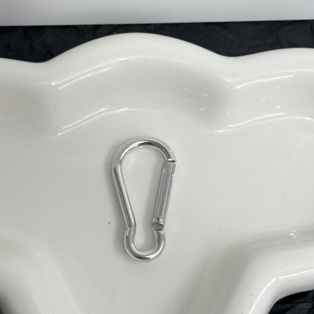 Красочный брелок-подвеска для сумки в стиле Miu, карабин, кольцо для ключей, пружинный крючок, ювелирный аксессуар