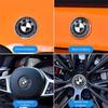BBKD8 1/4/7Pcs Car Front Rear Logo Hub Center Cover Steering Wheel Center Cover For BMW M E46 E36 E34 F10 E90 E60 F30 E53 E30 E92 E87