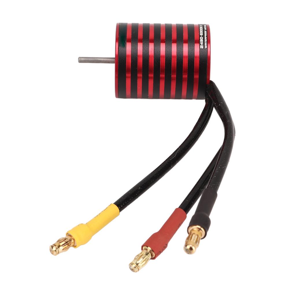 2430 Brushless Motor Large Torsion Fast Heat Dissipation Waterproof RC Car Motor for Traxxas 1 16 1 18 RC Car 6300KV