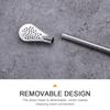 Stainless Steel 3PCS Detachable Bombilla Filter Straw Straw Spoon Tea Filter Yerba mate straw Reusable Drinking Tools Bar Access