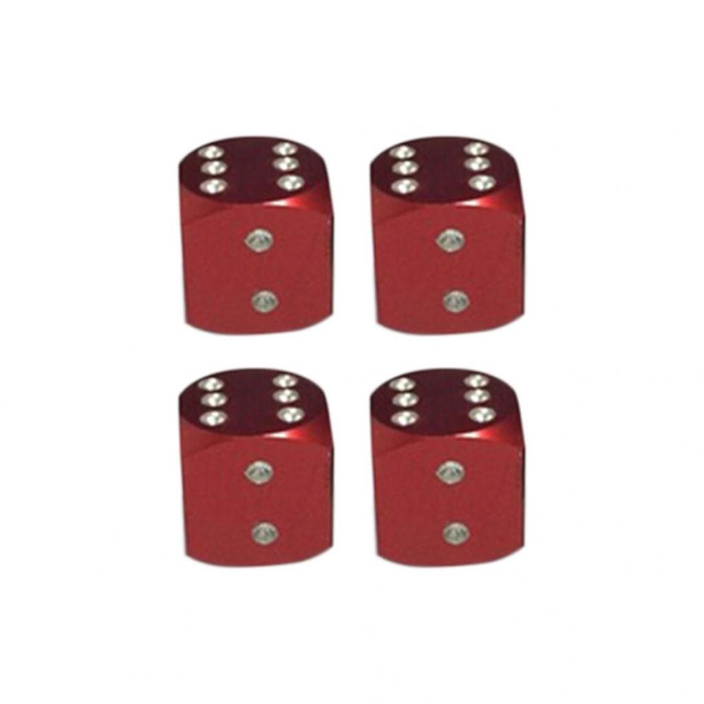 4 шт. в форме кубиков, колеса автомобиля, мотоцикла, шины, шток воздушного клапана, противопыльные колпачки