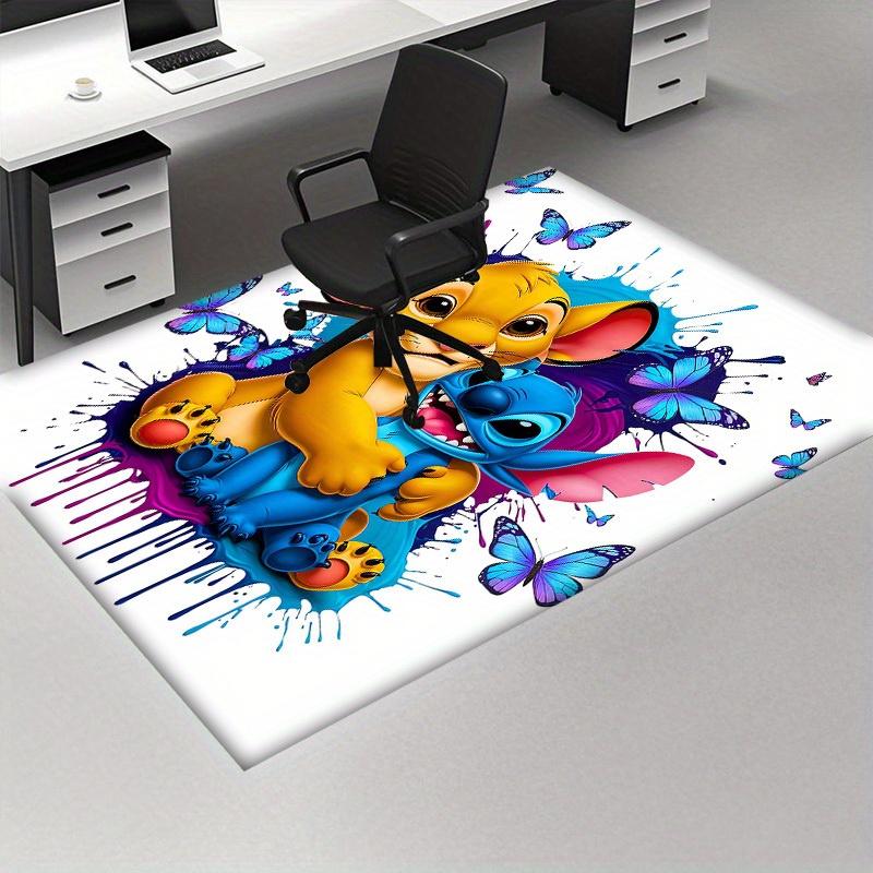 1pc,Home Decor Carpet, Office Rug, Chair Pad, Outdoor Mat, Gift Idea - Cute Lion King & Stitch Design