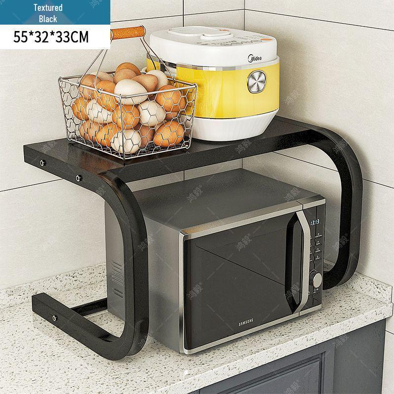 Многофункциональная кухонная полка G5U: Выдвижная полка для микроволновой печи и рисоварки
