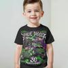3D Печать Мультяшный Грузовик Монстр-Джем Детская Одежда от 5 до 14 Лет Мальчик Уличная Одежда для