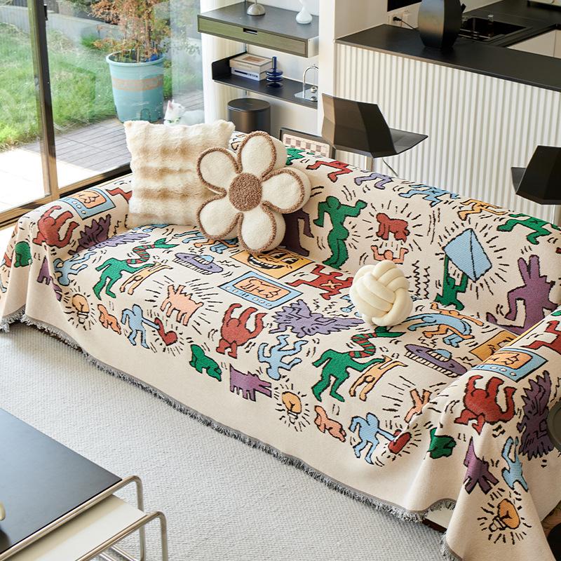 Высококачественный всесезонный чехол для дивана с защитой от царапин и подушкой на заказ