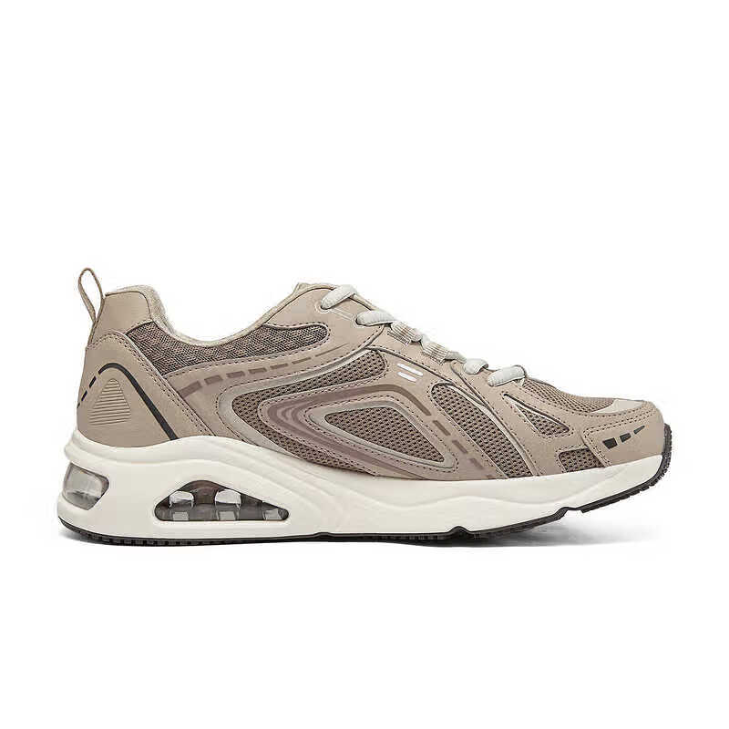 Skechers Tres-Air Uno Удобные Простые Повседневные Дышащие Низкие Кроссовки для Бега Мужские Кроссовки Коричневый 183096-NTRD