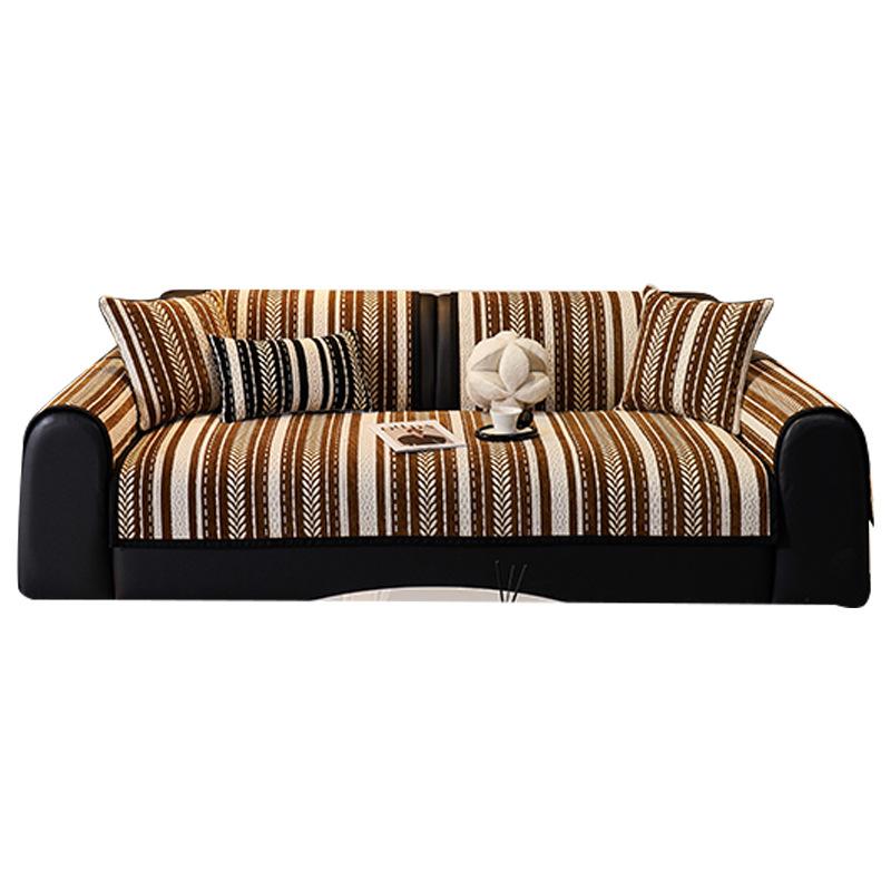 Chenille Sofa Cushion New Four-Season Universal Sofa Cover Cover Cloth Straight Row Sofa Seat Cushion