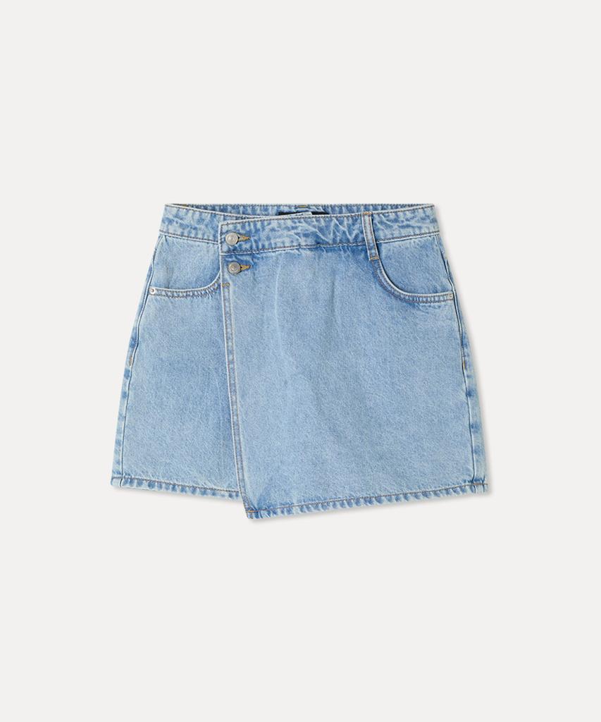 Джинсовые брюки-юбка MIXXO_Miwthg509J