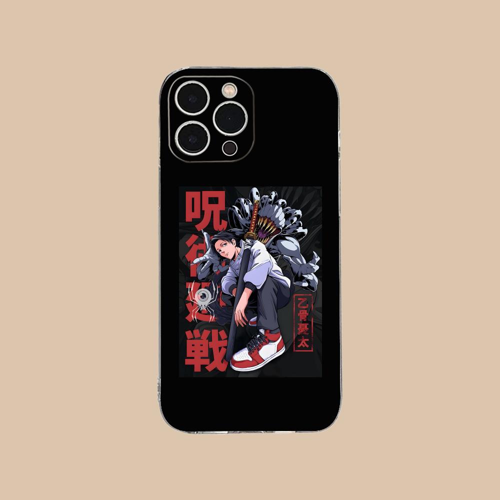Чехол для телефона Jujutsu Kaisen Юта Оккоцу для iPhone 17 16 15 14 13 12 11 X XR XS Air Pro Max Plus Mini Прозрачный Цветной Чехол Красивый