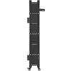 Single Folding Security Gate Lockable Scissor Gate 74.80 x 51.57 in (WxH)