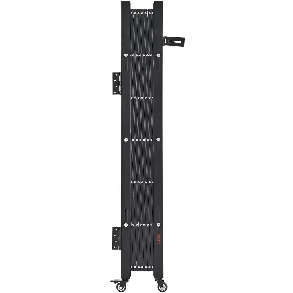 Single Folding Security Gate Lockable Scissor Gate 74.80 x 51.57 in (WxH)