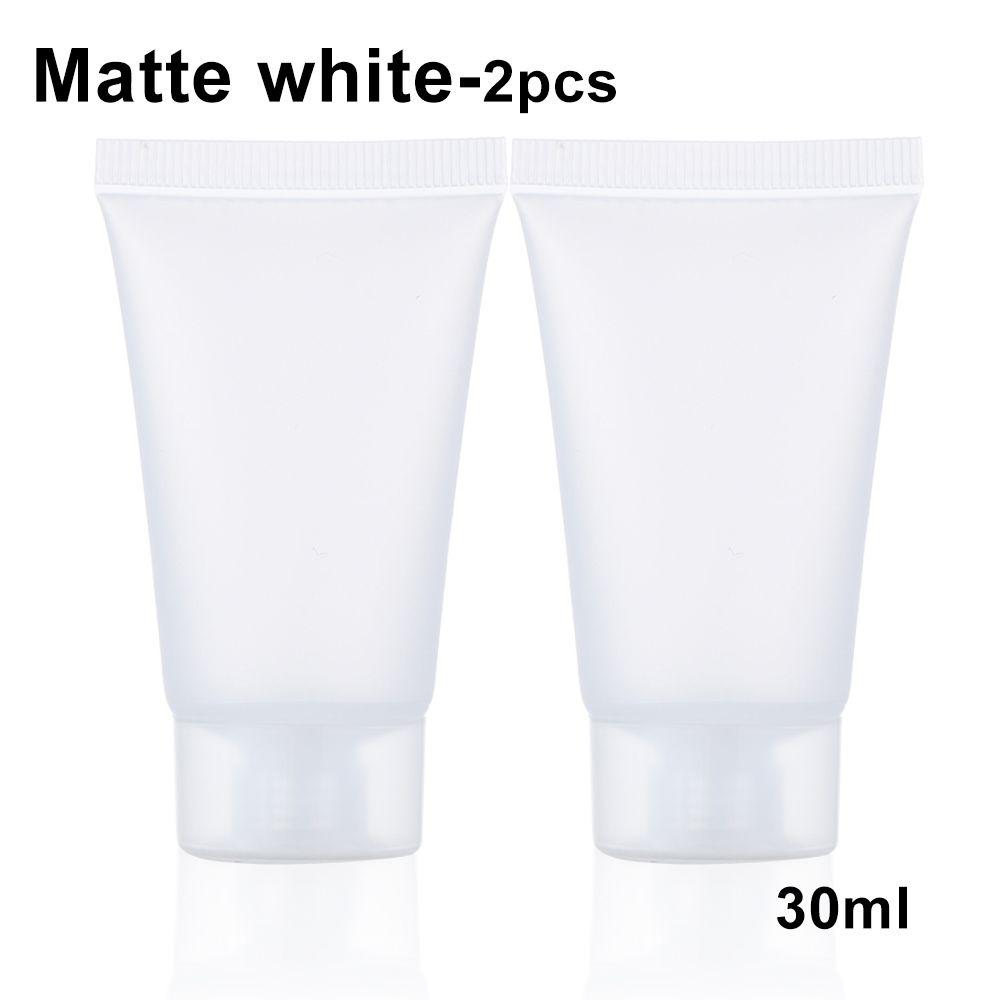 2PCS Makeup Tool Squeeze Containers Travel Size Lotion Packing Shampoo Holder Cream Tube Refillable Bottle
