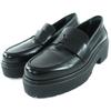 Great Loafers Hitch Black Women 36 BR232059Z Used