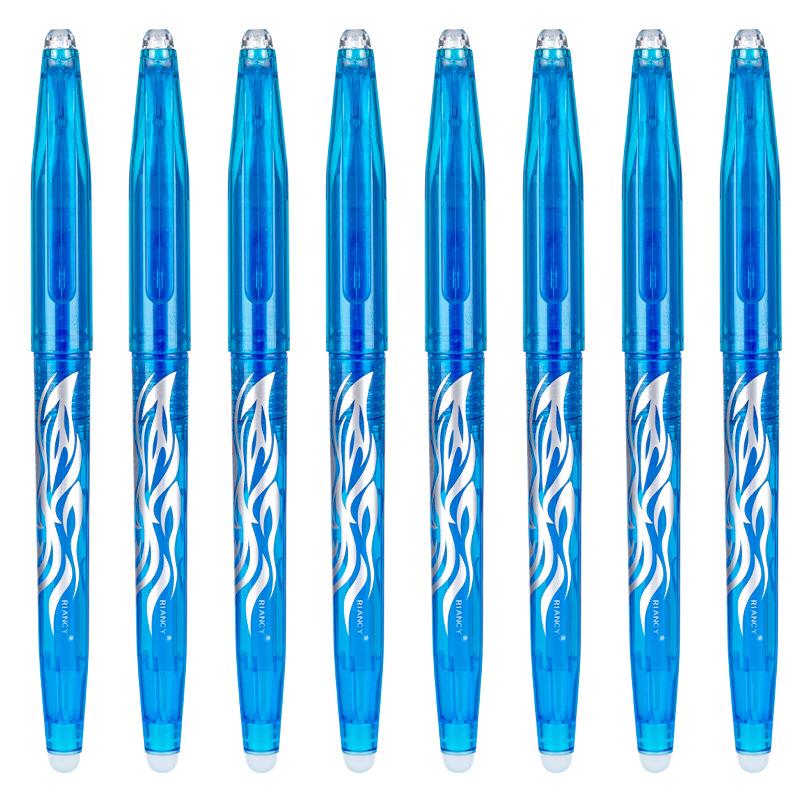 Kawaii Erasable Pen Suitable Refills Colorful 8 Color Creative Drawing Tools Cute Gel Pen Sets School Office Stationery Magic Pens Refill