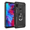 Для Xiaomi Redmi Note 7 Чехол-чехол Armor Rugged Military Противоударный автомобильный держатель Магнитный чехол-кольцо для Redmi Note 7 pro