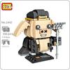 LOZ 1442 Legend Journey To The West Pig Monk Animal Monster Weapon DIY Mini Blocks Bricks Building Toy for Children Gift No Box