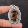 Mahogany Obsidian Pendant Handmade Brand New Jewelry 925 Sterling Silver Pendant Original Gemstone Jewelry Gift For Women Birthstone Pendant