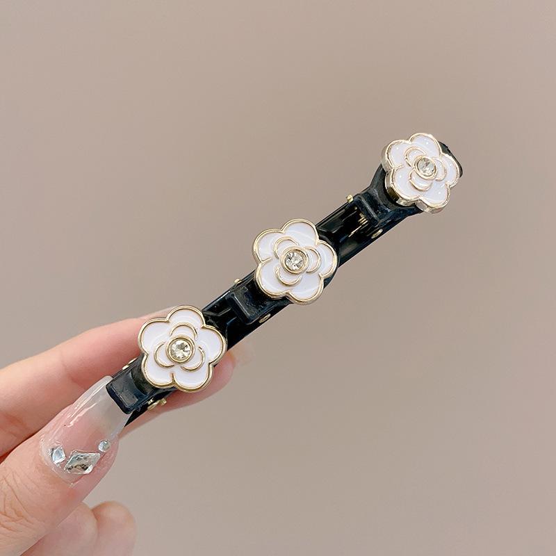 Осенне-зимняя заколка для волос «Кофе»: Женские бесшовные клипсы-уточки, BB и для челки