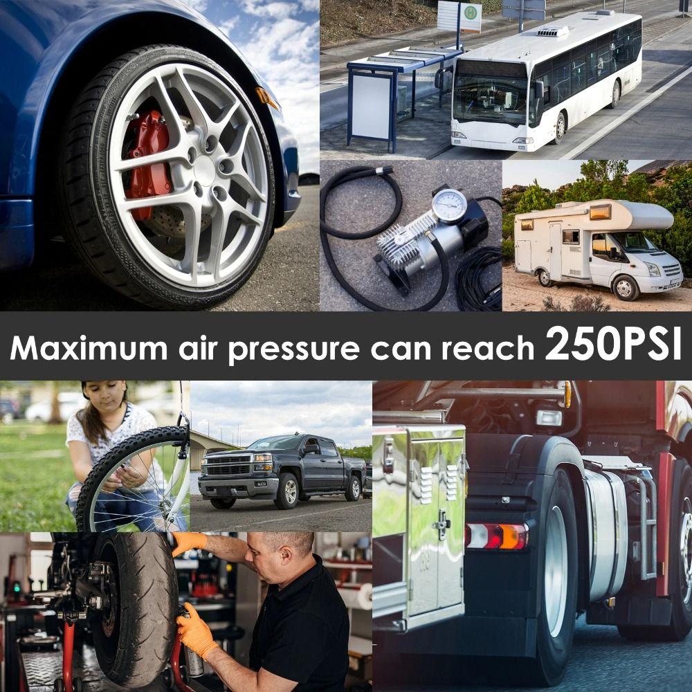 2Pcs Closed Flow Air Pump Inflation Nozzle 1/4inch FNPT Ball Tire Inflator Nozzle for Air Chucks