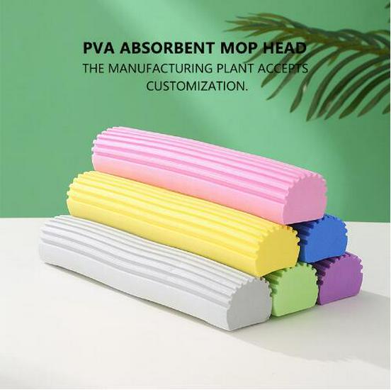 Приграничная складная швабра для пола со сменной впитывающей губкой ПВА