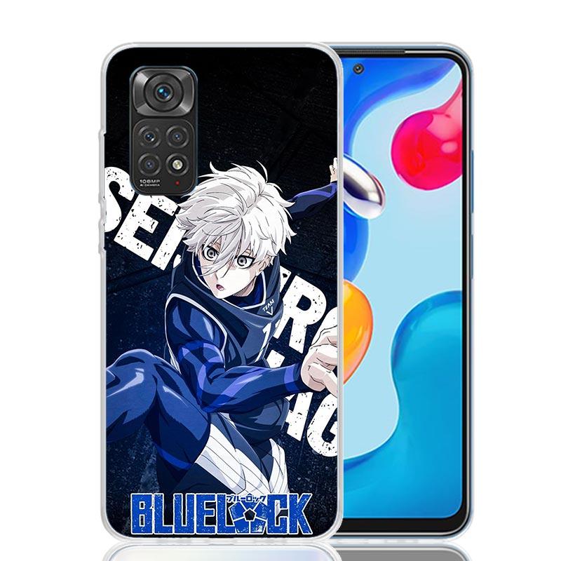 Blue Lock Nagi Seishiro Phone Case For Xiaomi Redmi Note 15 14 13 12S 12 Pro Plus 11S 11E 11 11T 10S 10 Art Soft Pattern Cover R